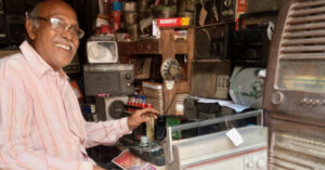 Interview of radio engineer Amit Ranjan Karmakar on World Radio Day.