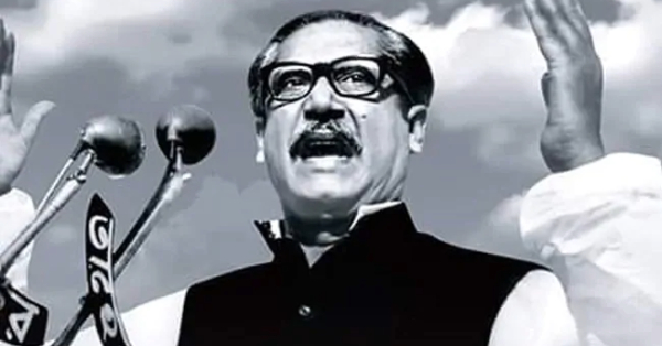 Image of Sheikh Mujibur Rahman for an article about him