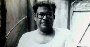 Image of Himanish Goswami for an article about him