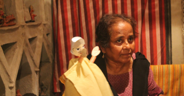 Image of Swapna Sen, the puppetry artist, for her interview