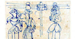 Painted by Jamini Ray