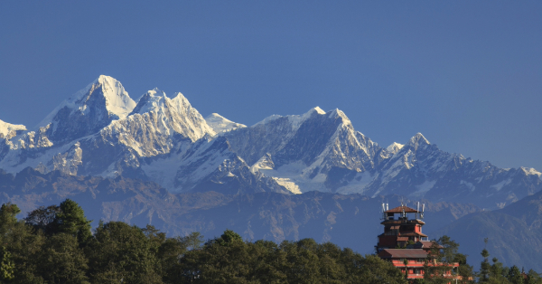 Mount Everest from Kathmandu